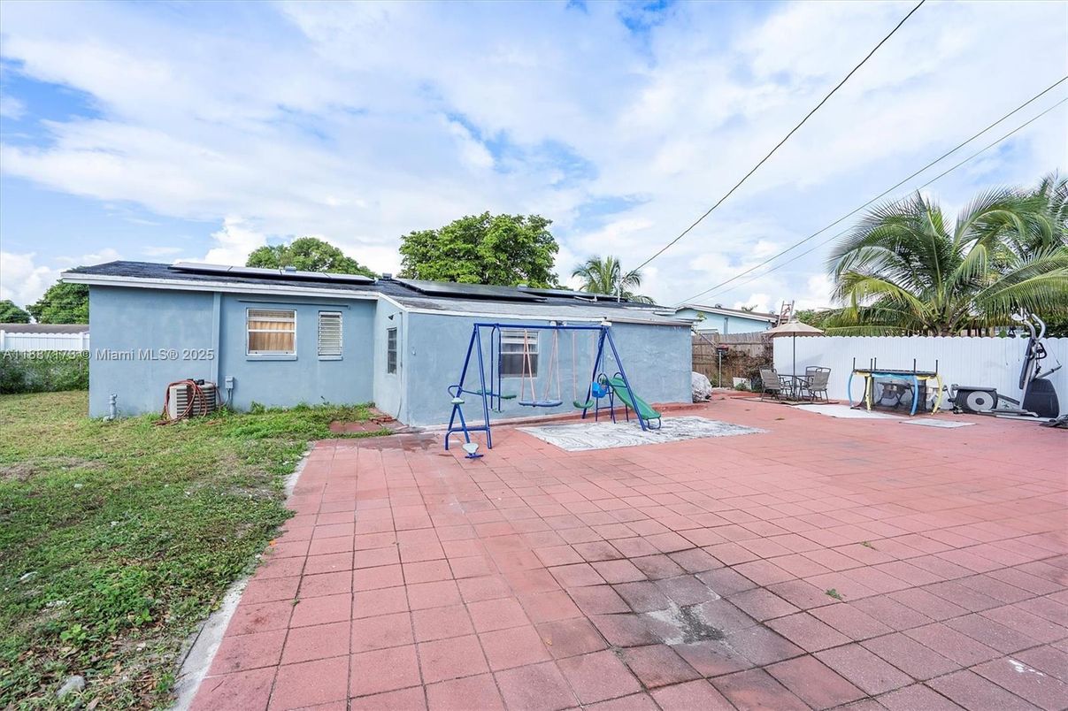 Backyard, Exterior, Solar Panels