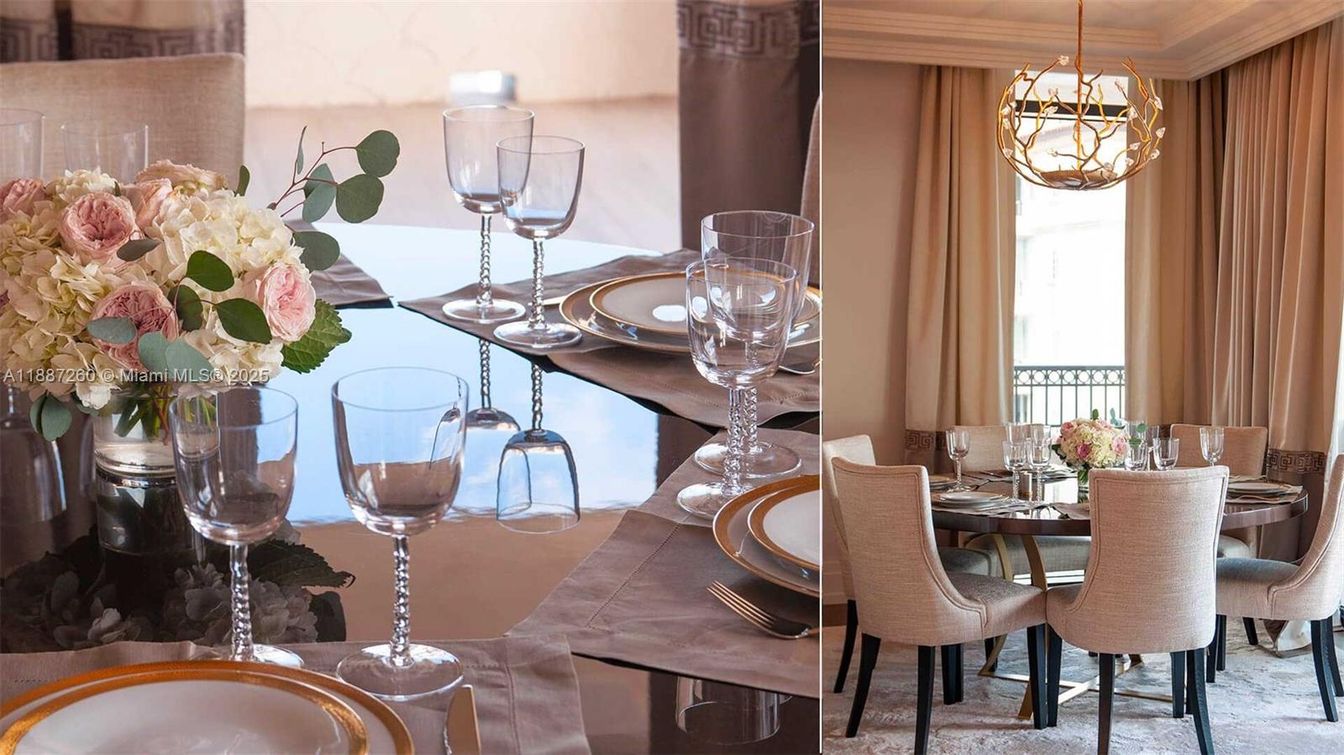 Dining room, Interior, Pendant Lights