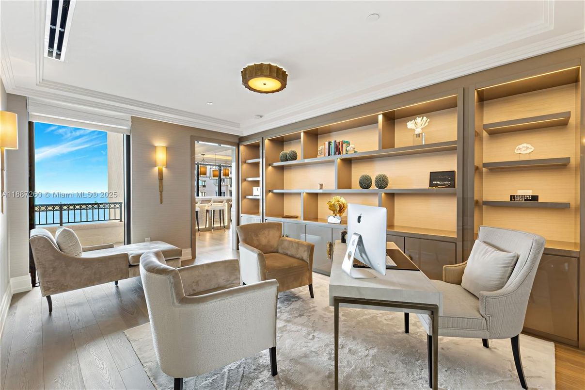 Home Office, Interior, Water, Wood Texture Flooring