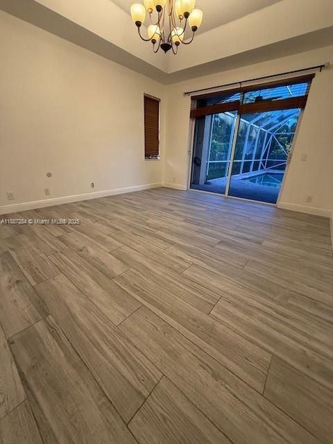 Empty room, Interior, Wood Texture Flooring
