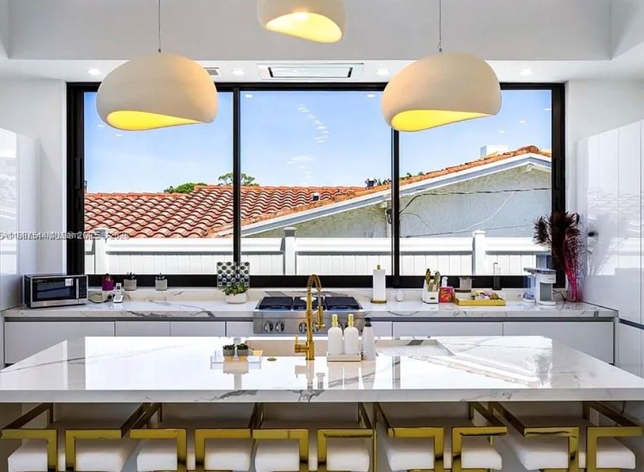 Interior, Kitchen, Pendant Lights