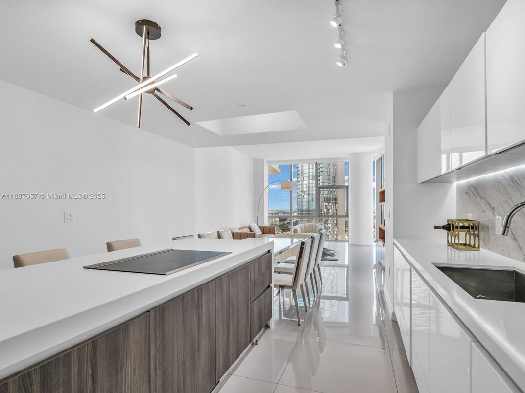Interior, Kitchen, Pendant Lights, Water