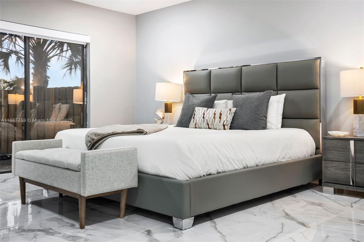 Bedroom, Interior, Marble