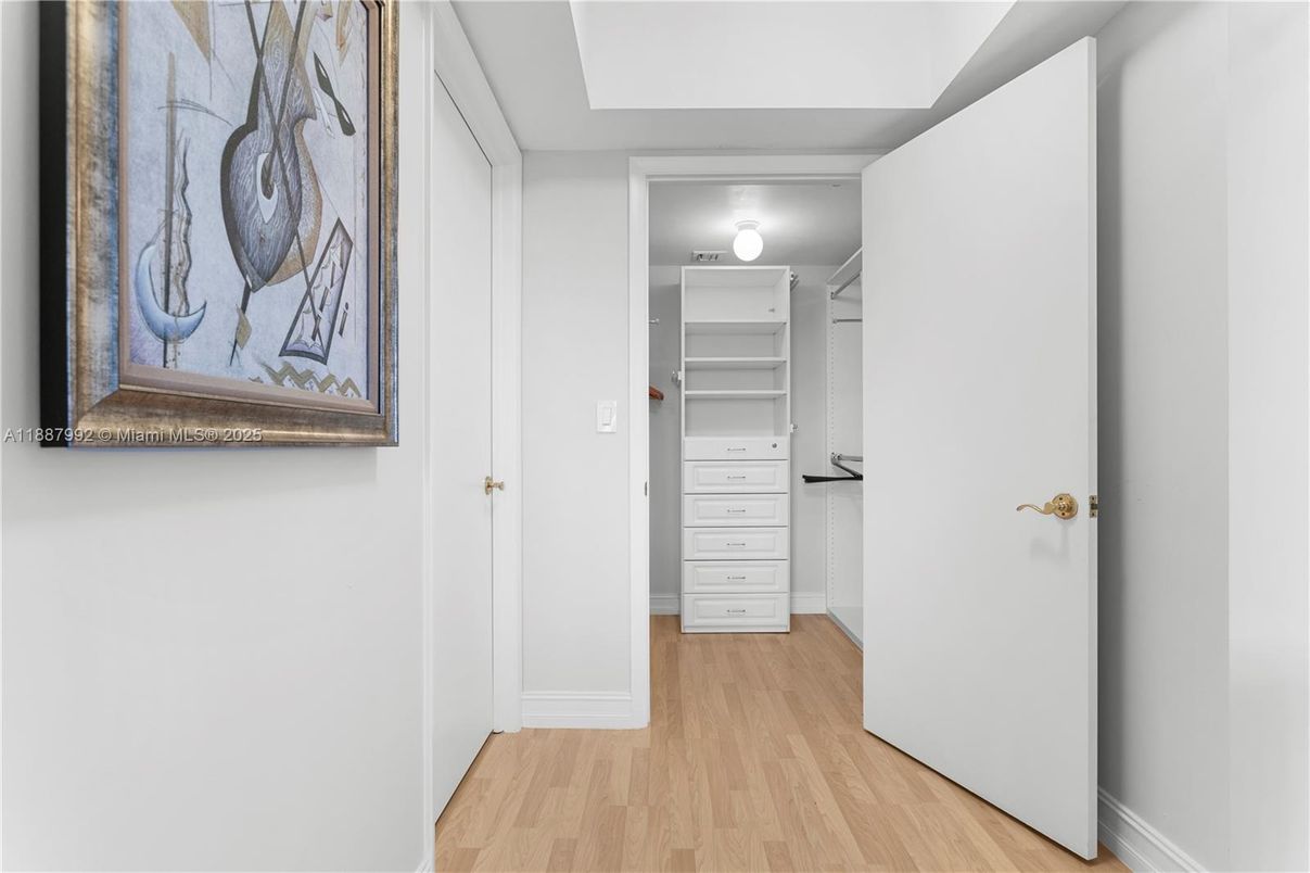 Interior, Walk-in Closets, Wood Texture Flooring
