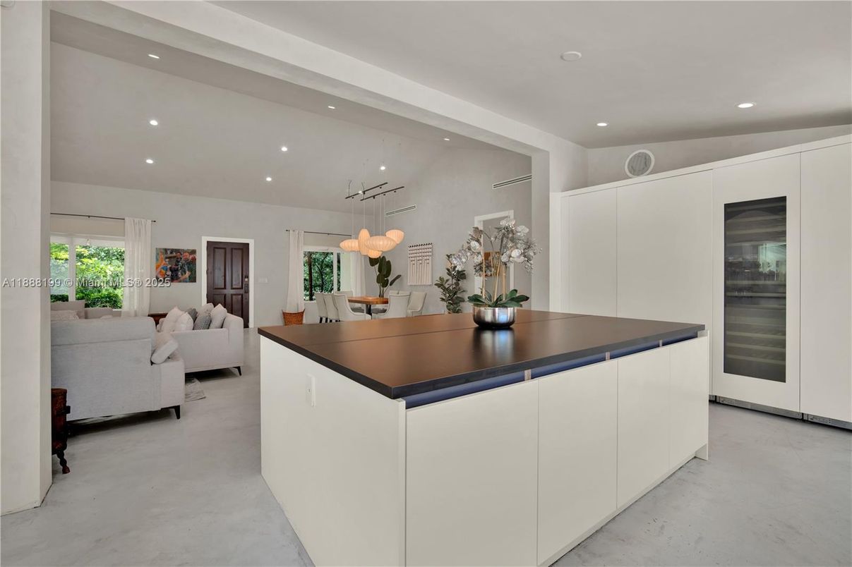 Interior, Kitchen, Living room, Recessed Lighting, Stainless Steel Appliances