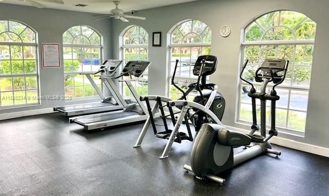 Fitness Equipment, Gym, Interior