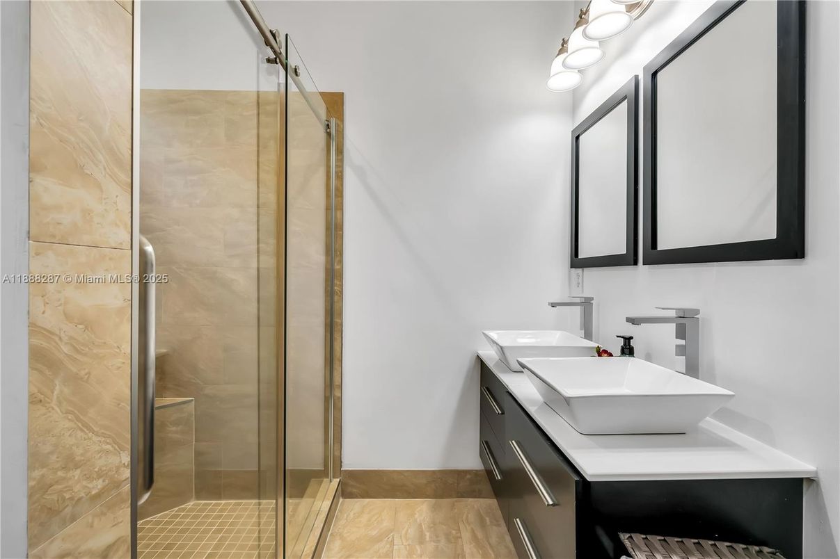 Bathroom, Glass Shower, Interior