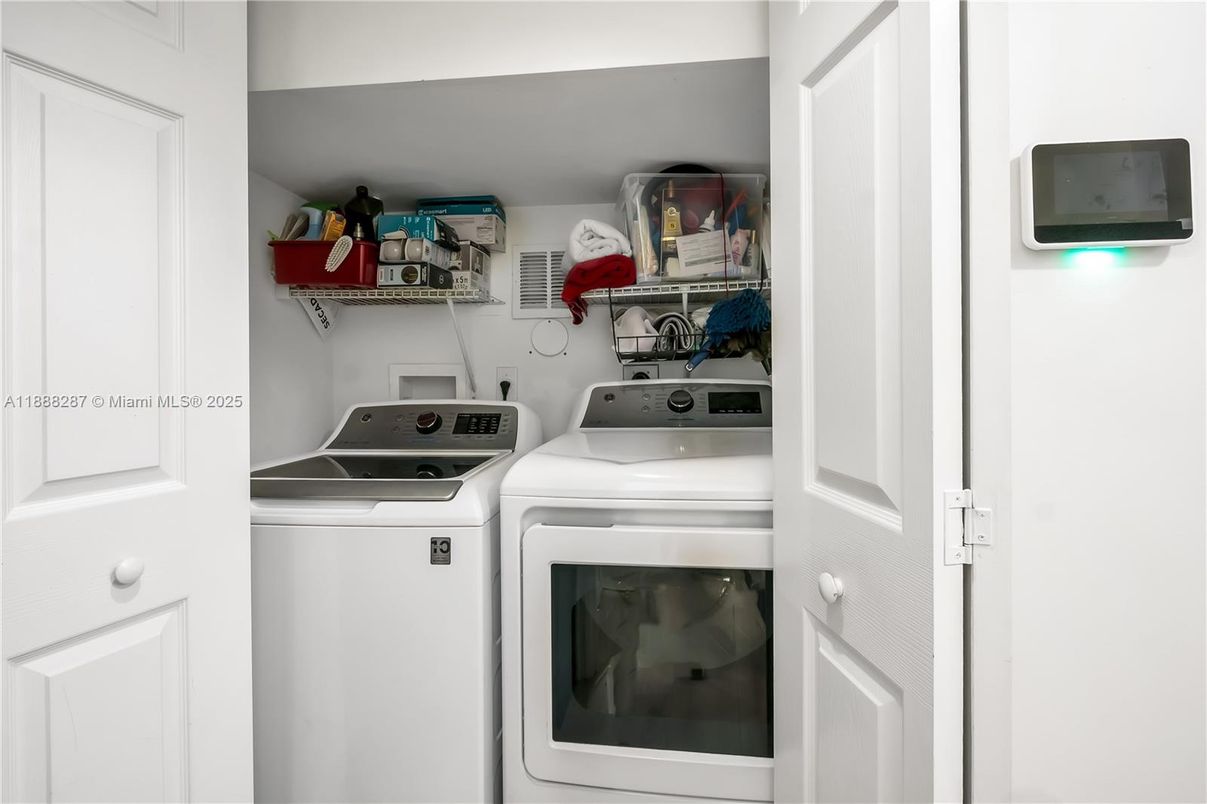 Interior, Utility Closets, Washer