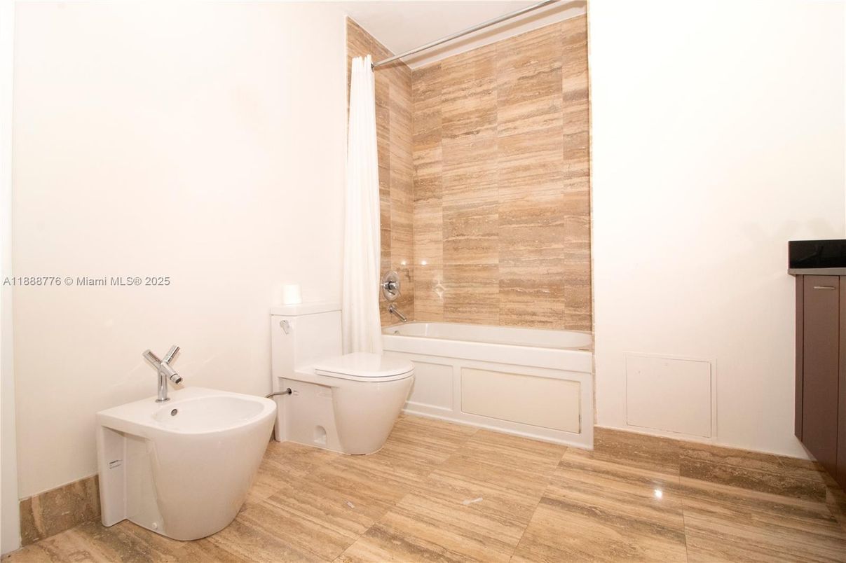 Bathroom, Free Standing Baths, Interior, Wood Texture Flooring, Wooden Walls