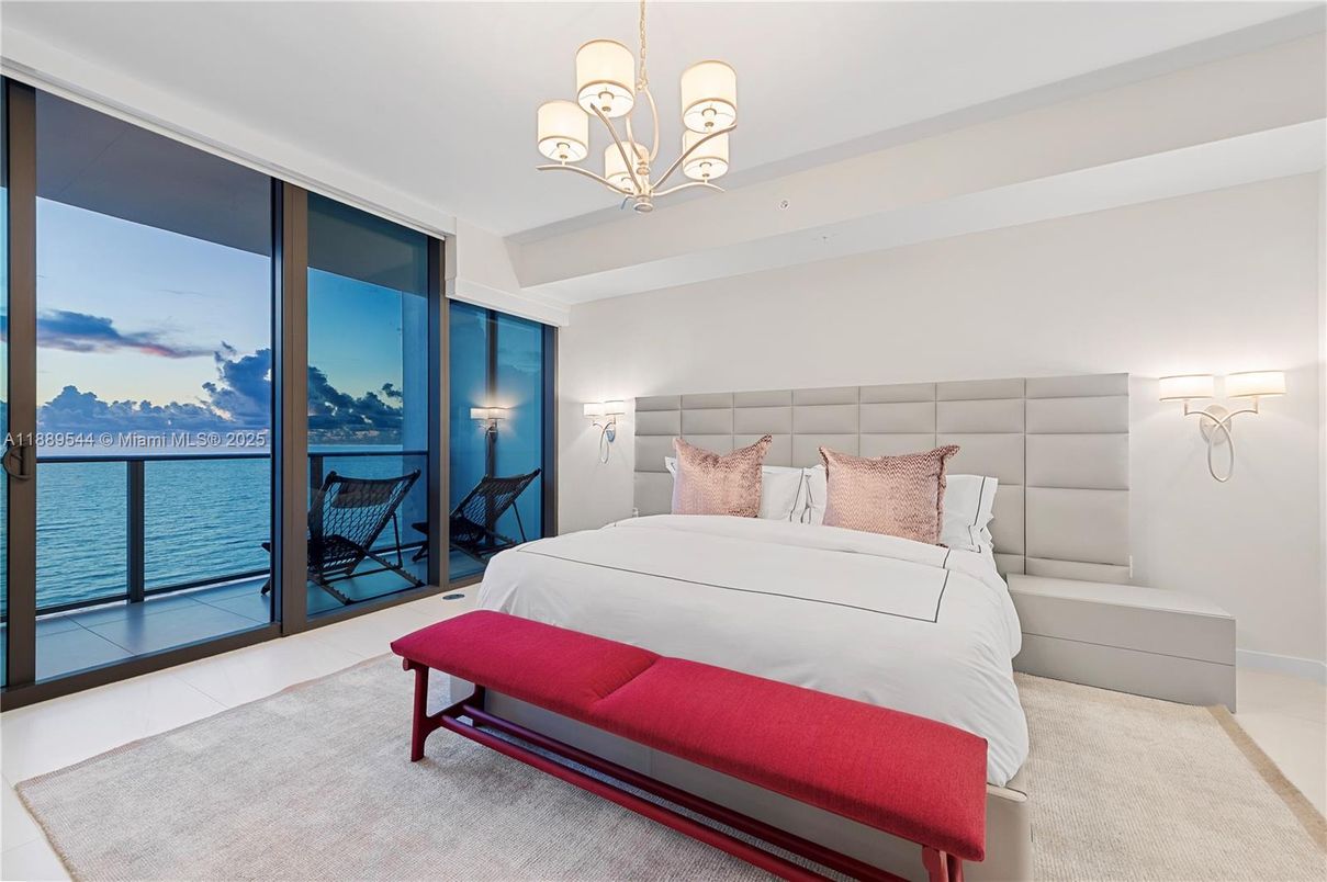 Bedroom, Chandelier, Interior, Water