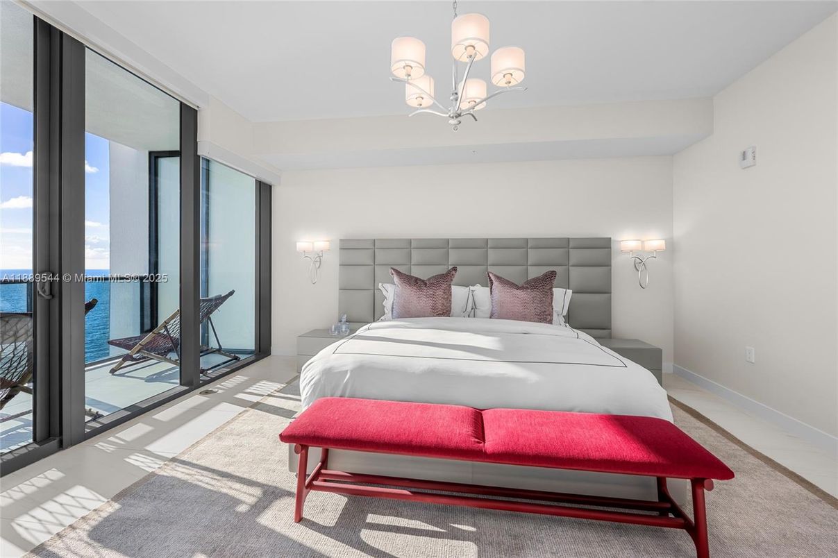 Bedroom, Chandelier, Interior, Water