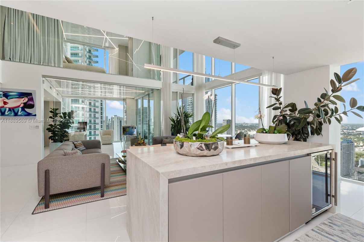 Interior, Living room, Pendant Lights, Water