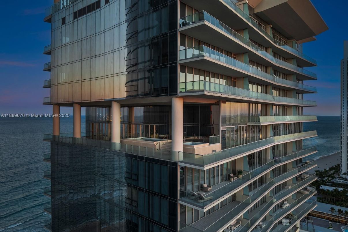 Exterior, Facade, Water, Condo Building