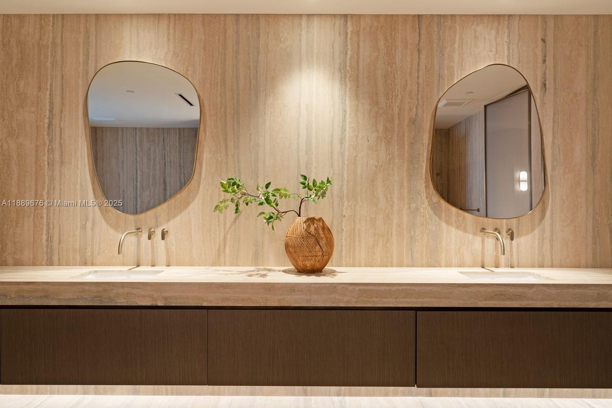 Bathroom, Interior, Wooden Walls