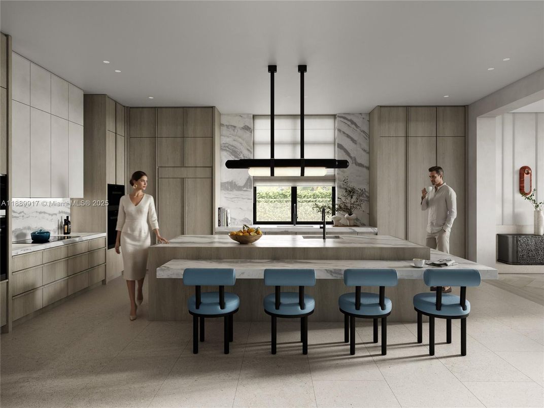 Interior, Kitchen, Pendant Lights, Recessed Lighting