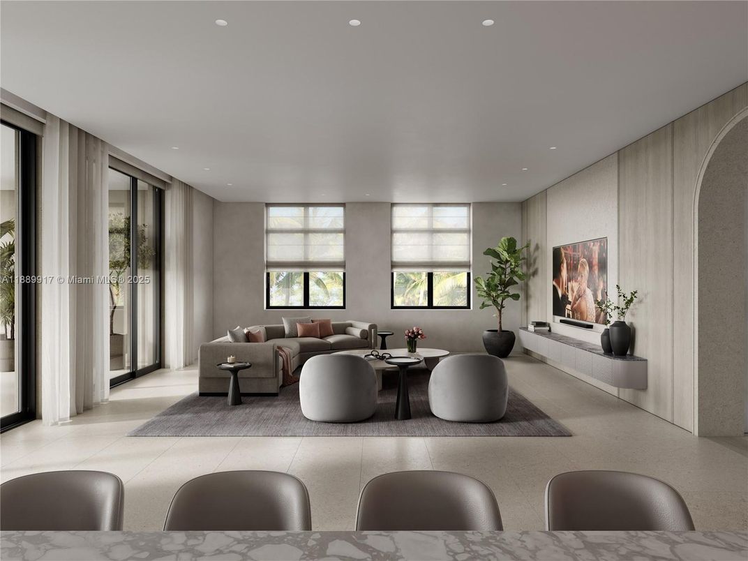 Dining room, Interior, Living room, Recessed Lighting