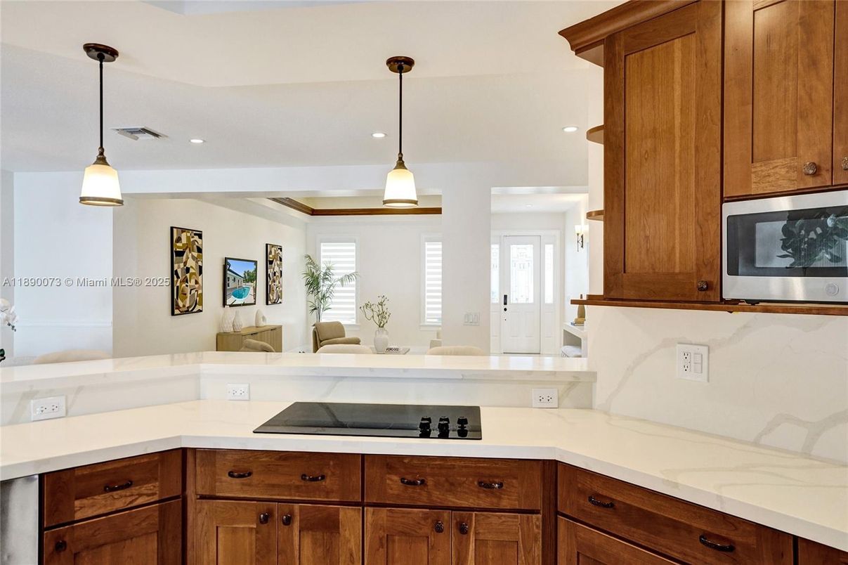 Interior, Kitchen, Pendant Lights, Recessed Lighting