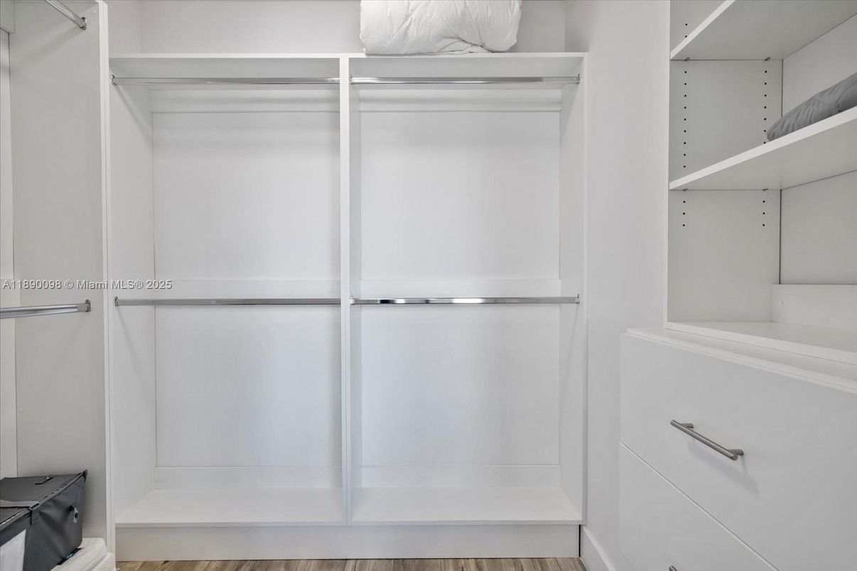 Interior, Walk-in Closets, Wood Texture Flooring