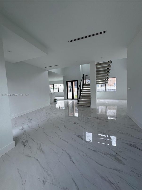 Empty room, Interior, Marble