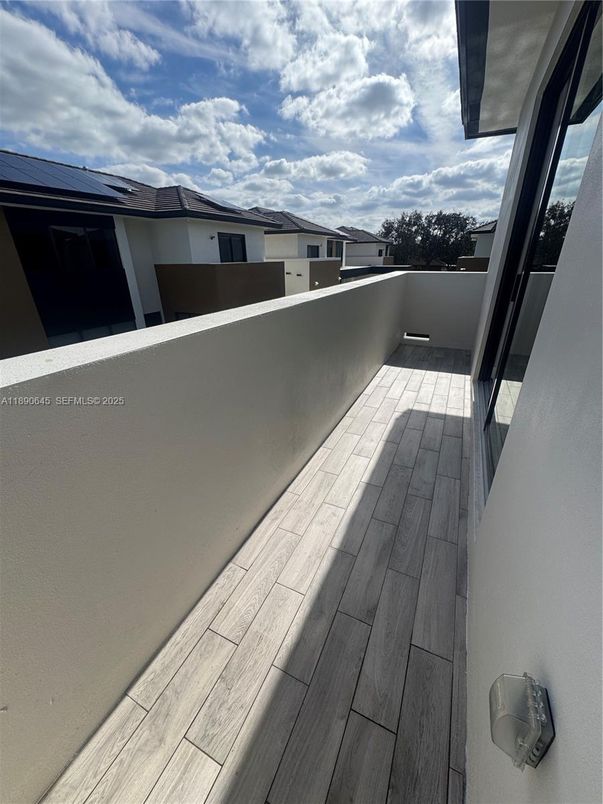 Exterior, Wood Texture Flooring