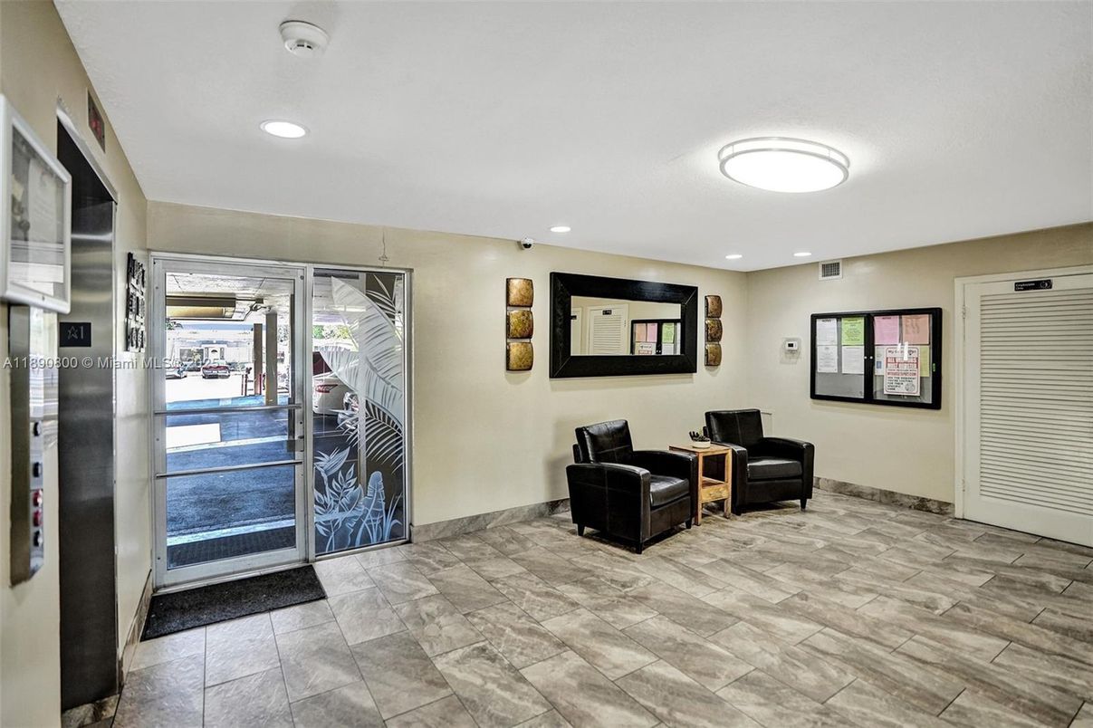 Elevator, Interior, Recessed Lighting