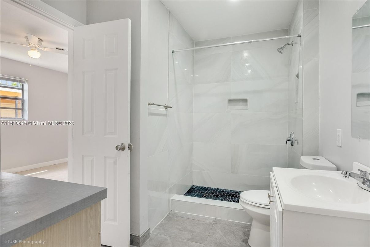Bathroom, Glass Shower, Interior, Marble Walls