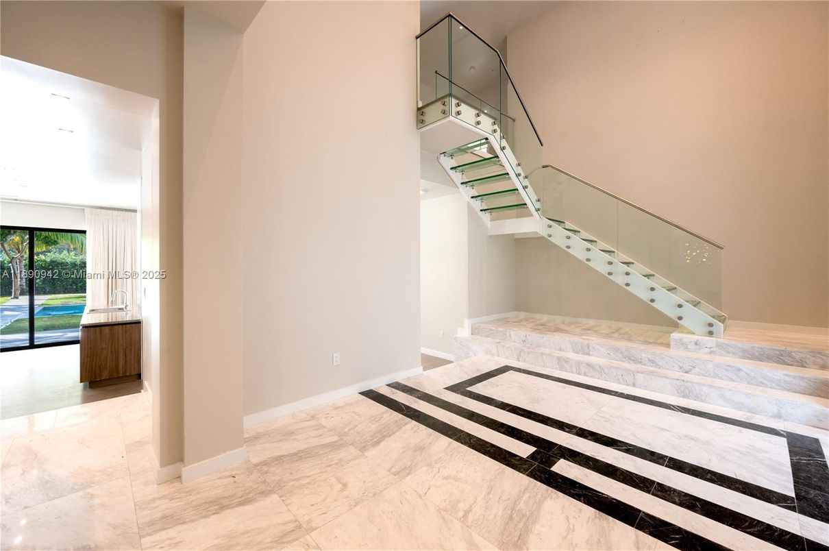 Interior, Marble, Recessed Lighting