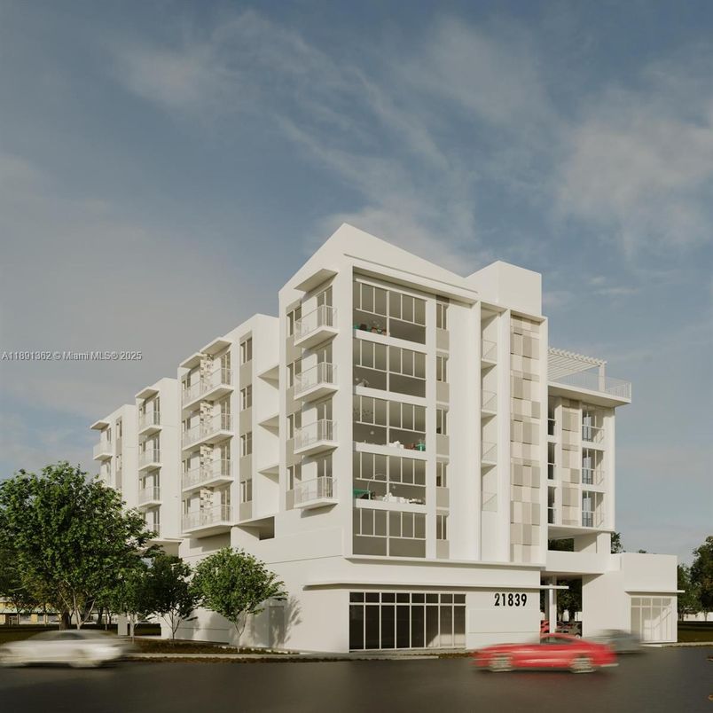 Attached, Exterior, Facade, Condo Building