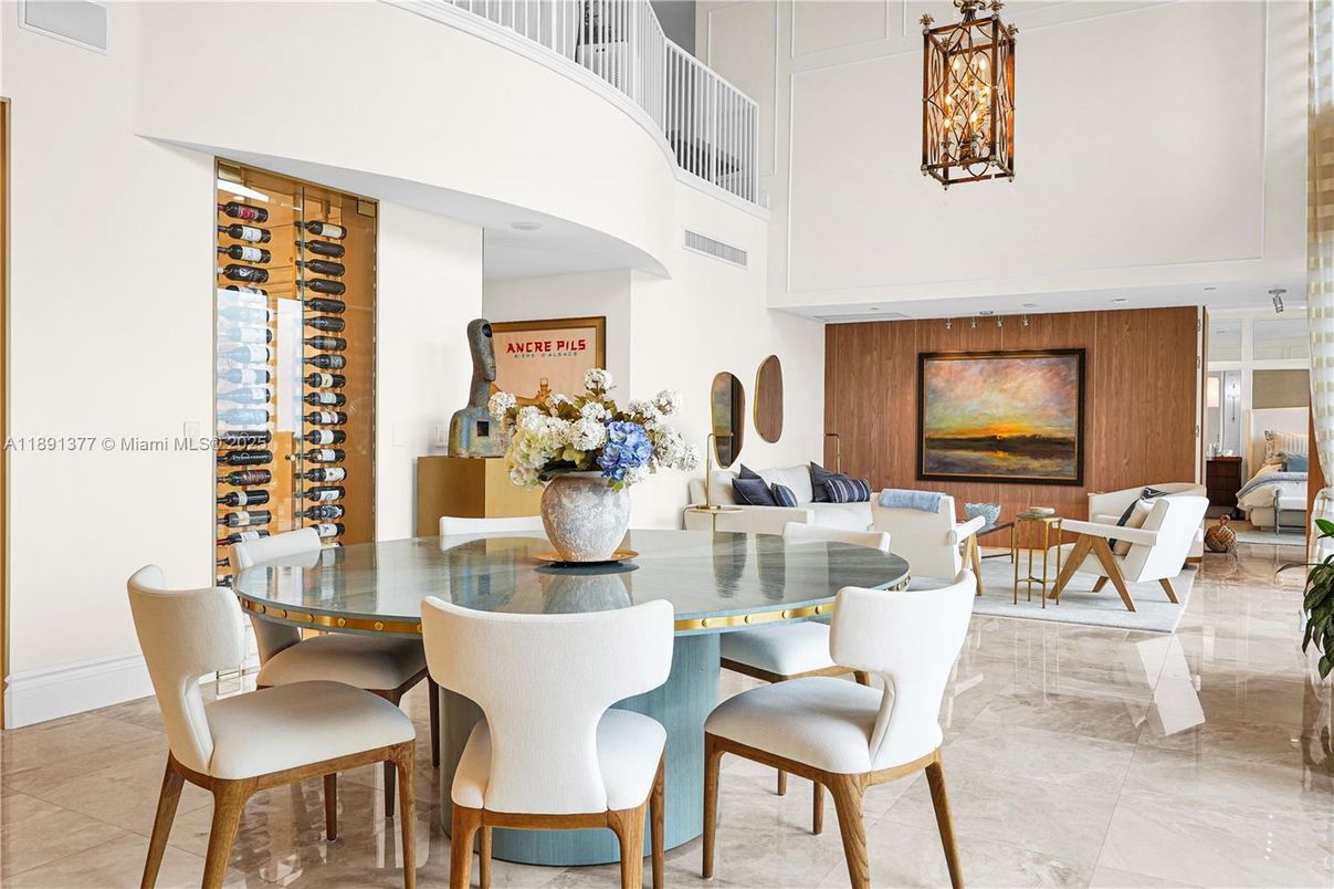 Dining room, Interior, Living room, Pendant Lights