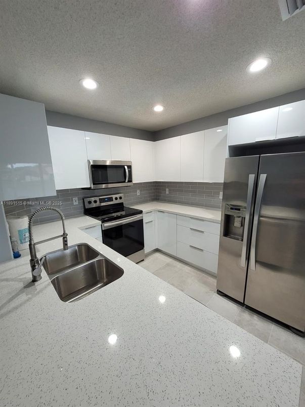 Interior, Kitchen, Recessed Lighting, Stainless Steel Appliances