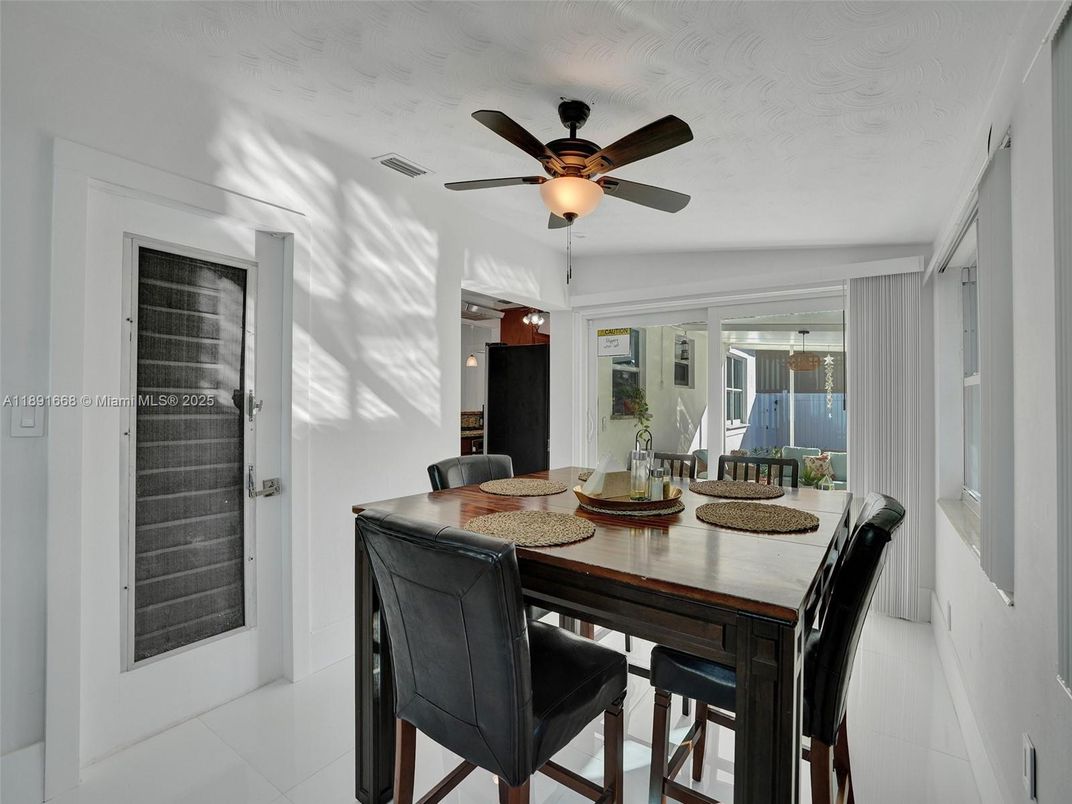 Dining room, Interior