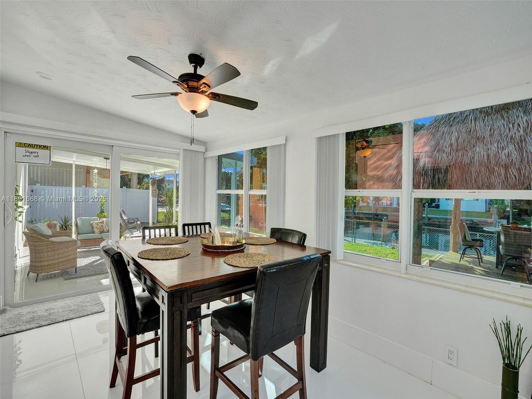 Dining room, Interior