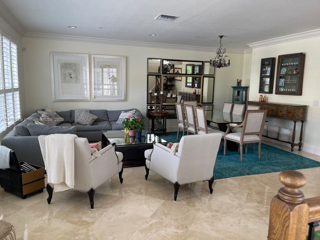 Chandelier, Dining room, Interior, Living room, Recessed Lighting