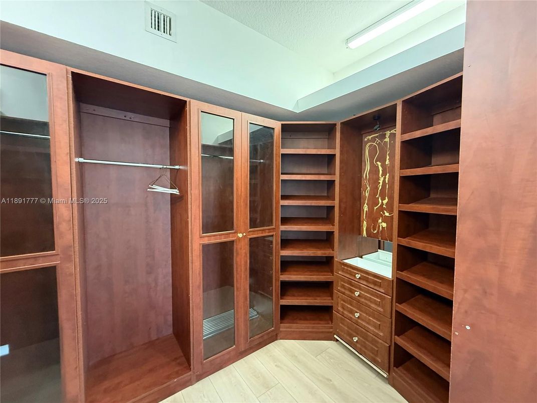 Interior, Walk-in Closets, Wood Texture Flooring