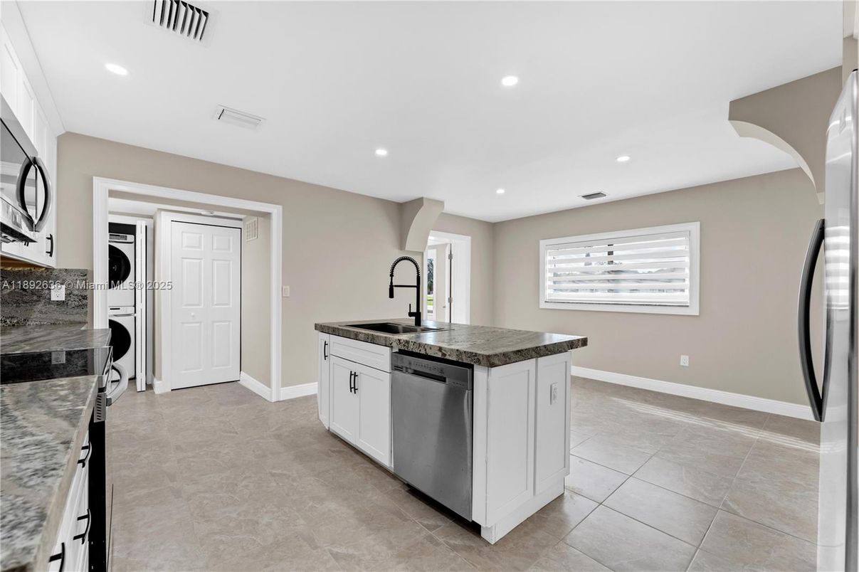 Interior, Kitchen, Recessed Lighting, Stainless Steel Appliances