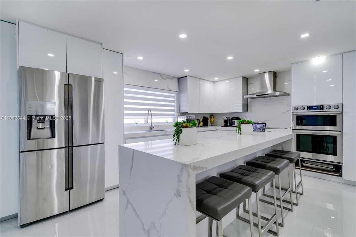 Interior, Kitchen, Recessed Lighting, Stainless Steel Appliances