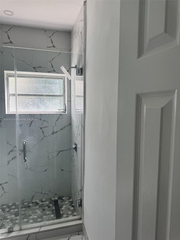 Bathroom, Glass Shower, Interior, Marble, Marble Walls