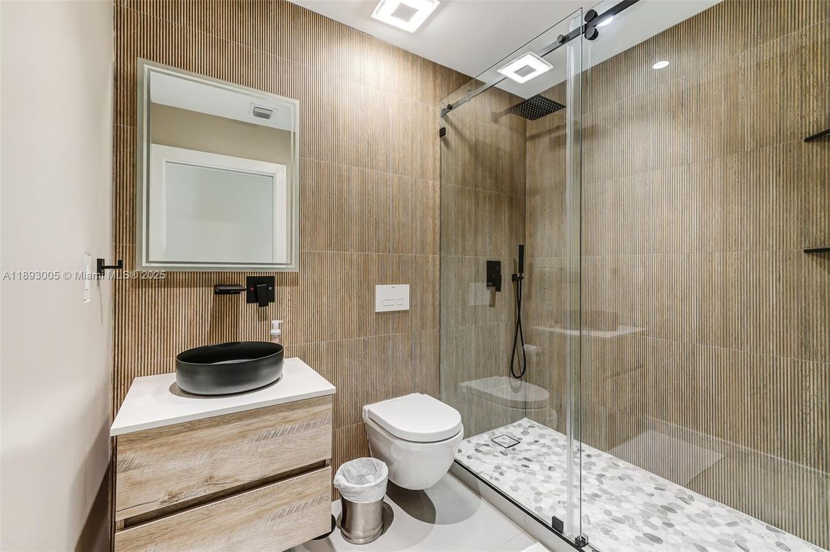 Bathroom, Glass Shower, Interior