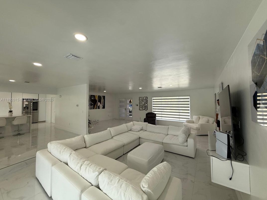 Interior, Living room, Marble, Recessed Lighting