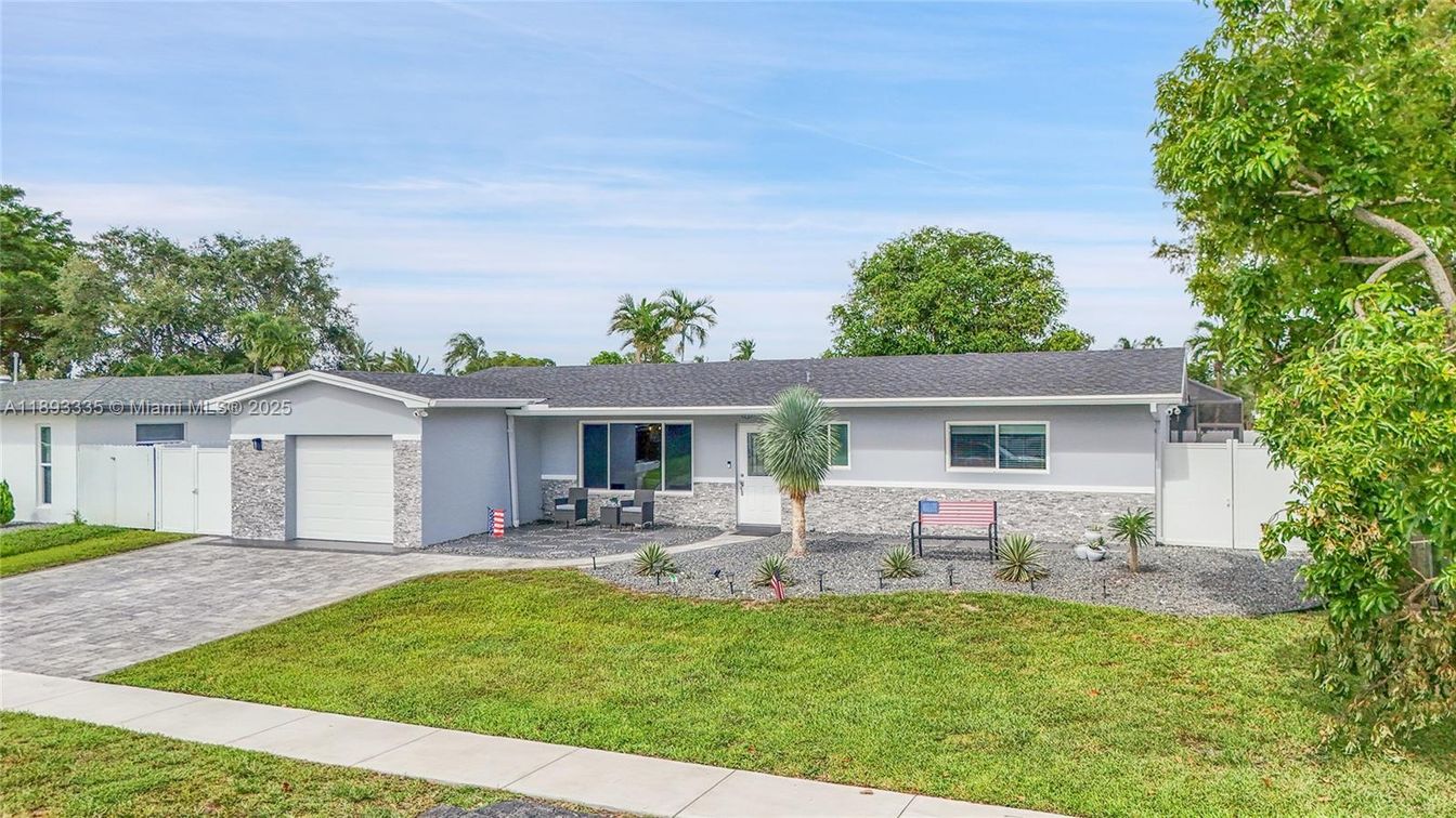 Attached, Backyard, Exterior, Facade, Ranch