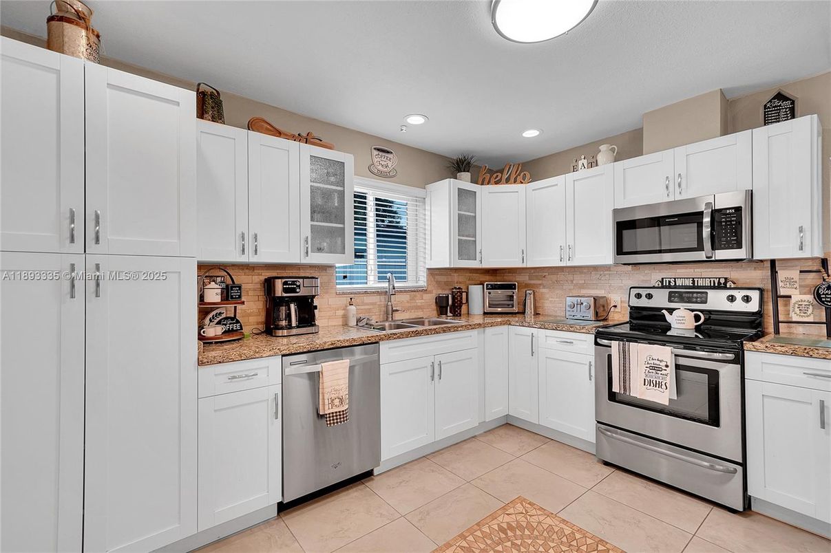 Interior, Kitchen, Recessed Lighting, Stainless Steel Appliances