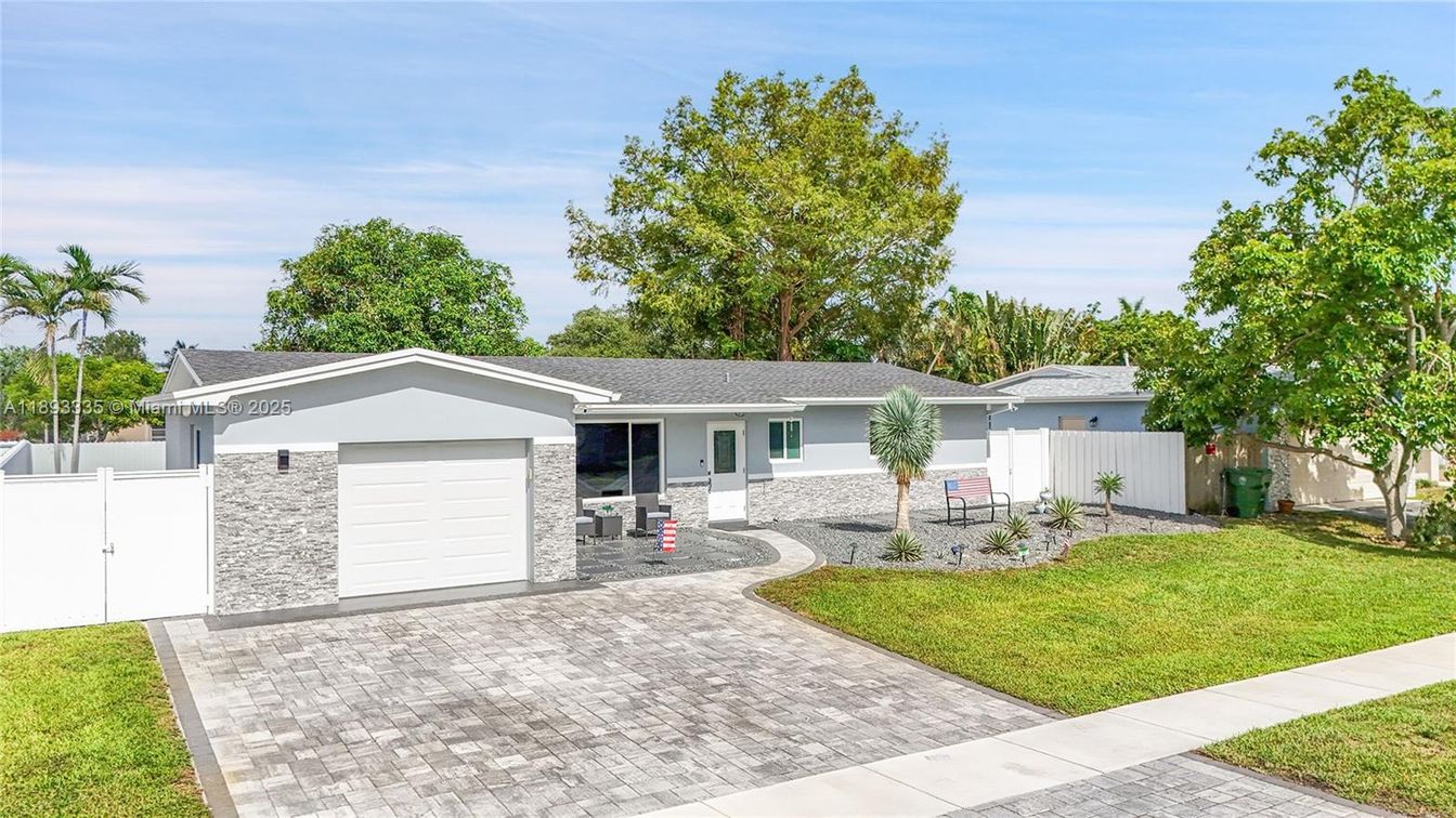 Attached, Backyard, Exterior, Facade, Ranch