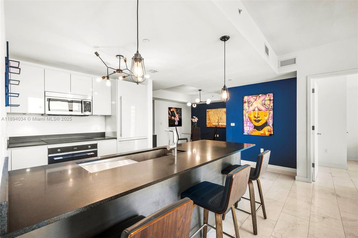 Interior, Kitchen, Pendant Lights
