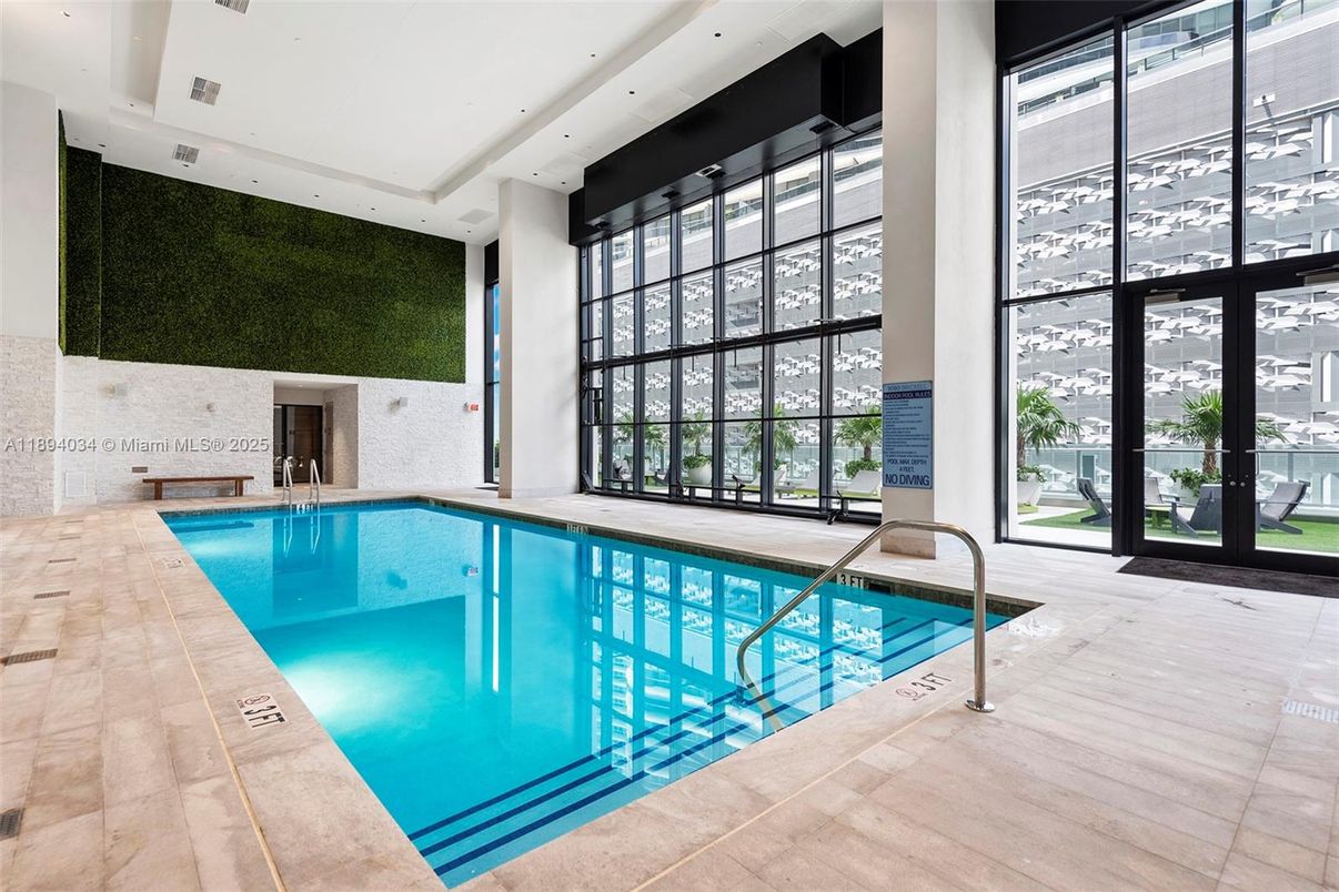 Interior, Pool, Recessed Lighting