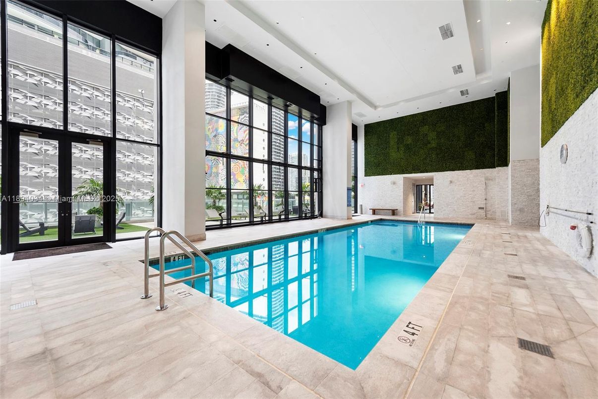 Interior, Pool, Recessed Lighting