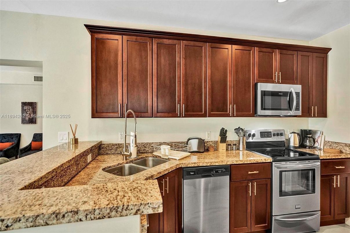 Interior, Kitchen, Recessed Lighting, Stainless Steel Appliances