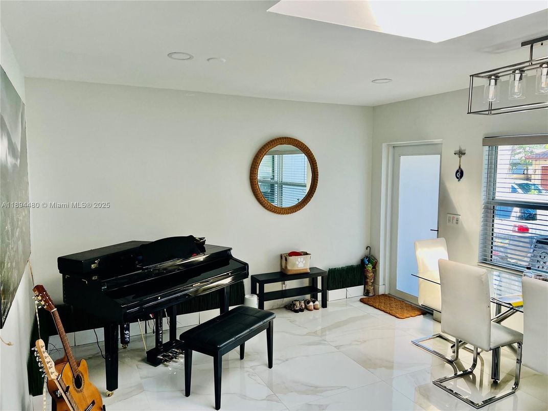 Interior, Marble, Piano, Recessed Lighting