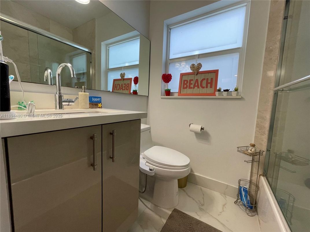 Bathroom, Glass Shower, Interior, Marble Walls