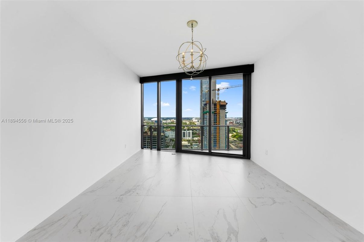Chandelier, Empty room, Interior, Marble
