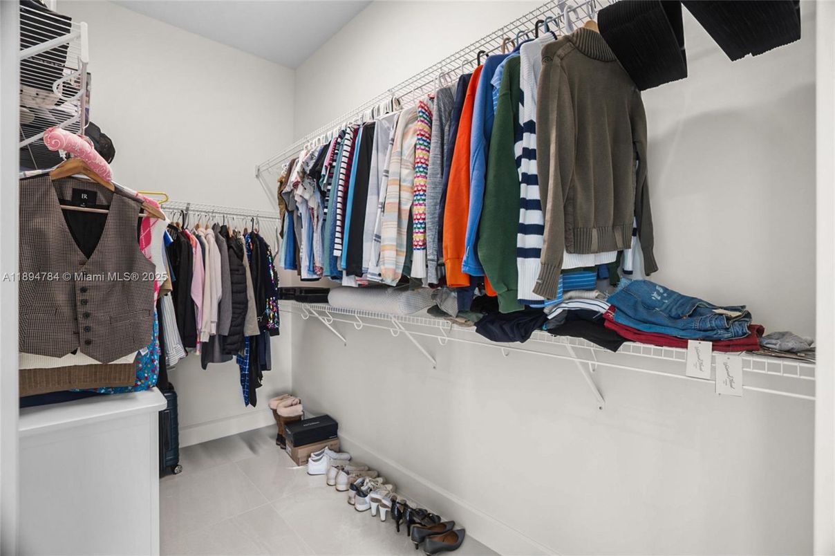 Interior, Walk-in Closets